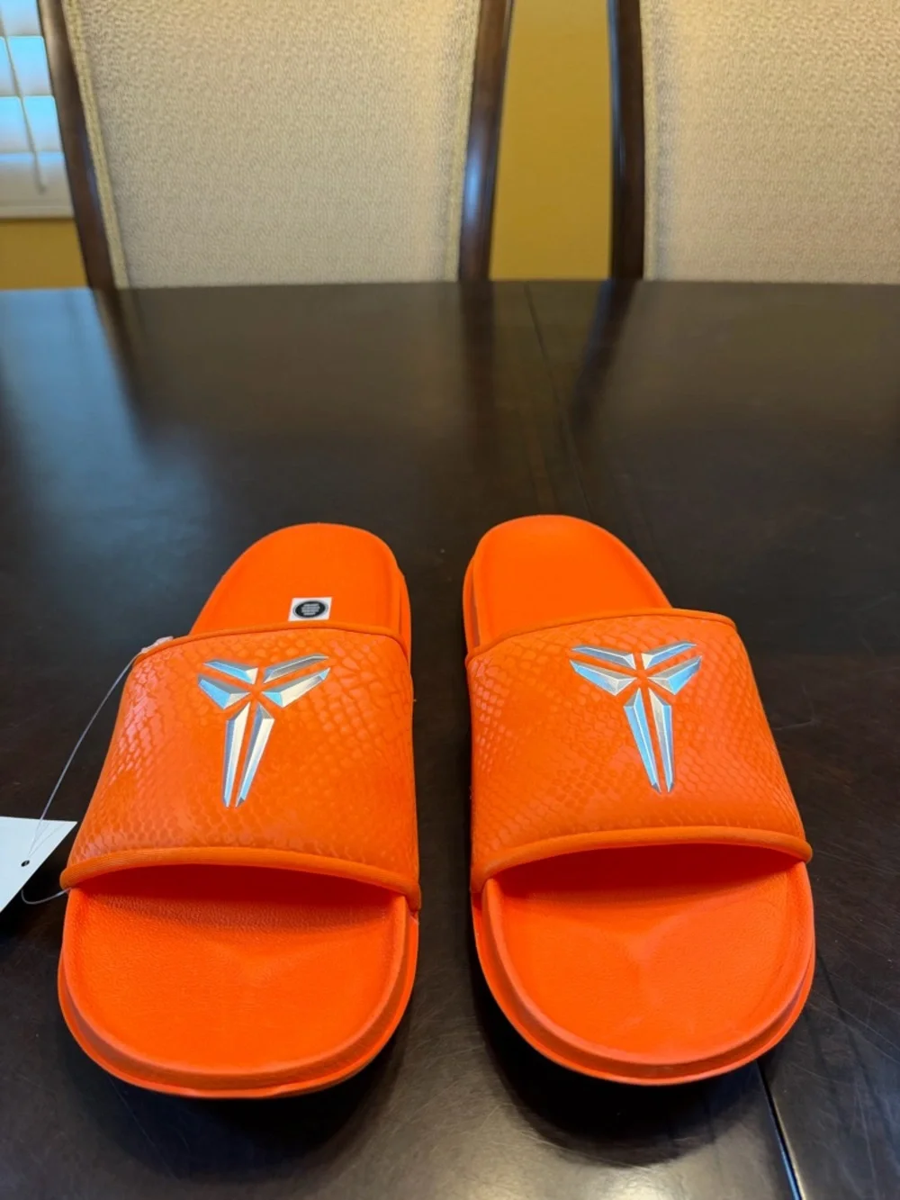 New Nike Kobe Slides Sandals Orange Size US 10